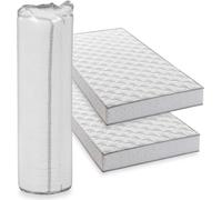 Lot de 2 matelas - 90 x 190 cm - Mousse - 14 cm - 5 zones de confort - DEKO DREAM - Hahtuva