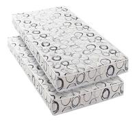 Lot de 2 Matelas SYMPA 90x200. 5 zones de confort Épaisseur 14 cm -Compatibles lits IKEA -Fabriqués en Belgique Garantie 7 ans