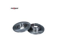 MaXgear Disques de frein arrière 19-1058 Ø257 mm L+R pour VW Golf Touran Audi A3 Skoda Octavia