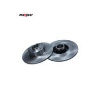 2x Disque de frein Essieu arrière plein 19-1279 MAXGEAR pour RENAULT SCÉNIC II