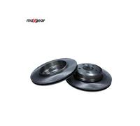 Maxgear Lot de 2 disques de frein arrière
