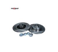 MaXgear Disque de frein 19-1966 arrière pour Renault Scénic II Grand Scénic II 2004-2009 (2x)