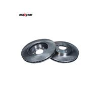 2x Disque de frein Essieu arrière ventilé de l'intérieur 19-3352 MAXGEAR