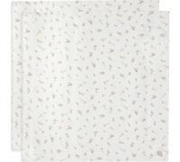 Jollein Riverside Lot de 2 Langes en Mousseline 100% Coton pour bébé 115 x 115 cm Certifié Oeko-Tex