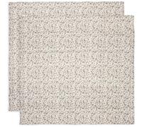 Lot de 2 maxi langes en gaze de coton Retro Flowers (115 x 115 cm)