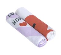 Lot de 2 maxi langes en mousseline