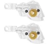 Lot de 2 mécanismes d'inclinaison pour store vénitien - Ajusteur d'angle en métal pour stores et volets horizontaux standard