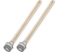 Lot de 2 mèches de rechange pour brûleurs catalytiques 18 mm pour diffuseurs d'huiles essentielles, aromathérapie, mèches de diffuseur de parfums