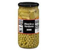 Lot de 2 mélanges de légumes Hacendado 660 g (400 g essorés)