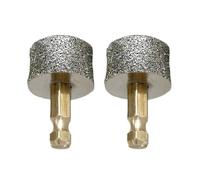 Lot de 2 meules diamantées pour meuleuse à ongles pour chien compatibles avec Casfuy, LOPSIC, YABIFE, LuckyTail, Boomki et la plupart des marques