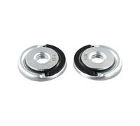 Lot de 2 meuleuses d'angle autobloquantes pour écrou à dégagement rapide 45 | Design autobloquant, fonctionnement sans outil, remplacement rapide des disques, 45 mm de diamètre, lot de 2