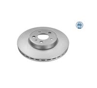 2x Disque de frein Essieu avant ventilé 183 521 0001/PD MEYLE pour AUDI A5 A4 B8