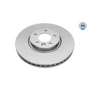 Lot de 2 Meyle Disque de Frein 183 521 0024/PD pour VW Transporter T5 7E0