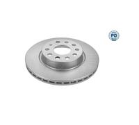 2x Disque de frein MEYLE 183 521 1044/PD convient pour AUDI SEAT SKODA VW