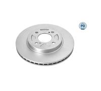 2x Disque de frein MEYLE 33-15 521 0022/PD convient pour SUZUKI