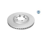 2x Disque de frein MEYLE 42-15 521 0003/PD convient pour ISUZU CHEVROLET