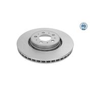 Lot de 2 Meyle Disque de frein 515 521 0033/PD pour Volvo S80 I S60 I V70 II