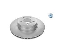 2x Disque de frein Essieu arrière ventilé 315 523 0025/PD MEYLE pour BMW X6 X5
