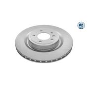2x Disque de frein MEYLE 53-15 523 0009/PD convient pour LAND ROVER