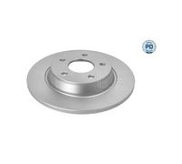 Lot de 2 Meyle Disque de frein Essieu arrière 715 523 0035/PD pour Ford Focus IV