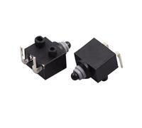 Lot de 2 micro-interrupteurs à fil soudé KW1-1C-5F, petits interrupteurs sans poignée, à deux broches, à réinitialisation de course, broches horizontales Controls Switches