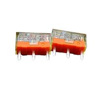 Lot de 2 micro-interrupteurs dorés pour souris 80 millions de clics TTC