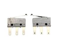 Lot de 2 micro-interrupteurs SS-3GL13PT, 3 broches, poignée R, 3A, 125VAC, détection, réinitialisation, interrupteur à clé tactile léger