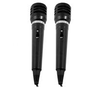 Lot de 2 microphones dynamiques unidrectionnels filaires - Câble longueur 3M