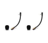 Lot de 2 microphones omnidirectionnels antibruit pour casque de jeu ASTRO A40 - Noir