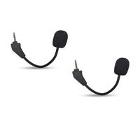 Lot de 2 micros de jeu de remplacement pour casque de jeu stéréo Corsair HS50 HS60 HS70 et HS70 SE Series
