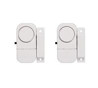 CHACON Lot de 2 Mini-alarmes d'ouverture et avertisseur d'entrée 34042 Blanc