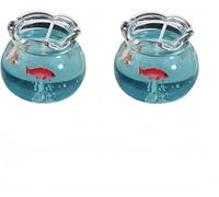 Lot de 2 mini bougies parfumées à la cire de soja pour aromathérapie, relaxante et relaxante pour chambre à coucher, méditation, décoration d'intérieur, présentoir décoratif pour bureau