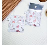 Lot de 2 mini cendriers de poche pour fumer des cigarettes, des cigares, des cendres, des accessoires de voyage
