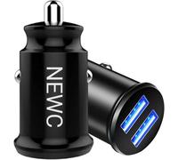 Lot De 2, Mini Chargeur Voiture Allume Cigare Usb 2 Ports Pour Iphone 8/X/7/6S/6/Plus/X/Xs/Xr/11/12/Pro, Samsung Galaxy S10/S9/S8/S7/S6/Edge/Note/Plus, Huawei, Xiaomi, Smartphone,Tablette[Z2322]