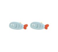 Lot de 2 mini chauffe-mains rapides et portables pour voyage, pêche, extérieur, bleu, 13,35 x 5,4 x 4,1 cm