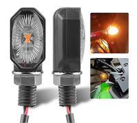 Lot de 2 mini clignotants LED pour moto, accessoires directionnels pour Honda