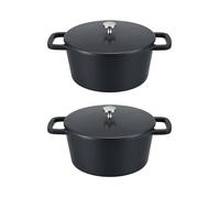 Lot de 2 mini cocottes rondes 10 cm Baumalu