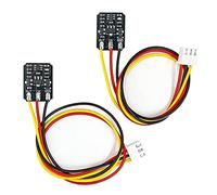 Lot de 2 mini commutateurs tactiles capacitifs miniatures DC 3 V-18 V 5 V 12 V 2,5 A Mini interrupteur électronique bistable pour relais LED Auto-verrouillage/déclencheur