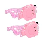 Lot de 2 mini compteurs de rangées de tricot, pendentif avec fonctionnement manuel, marqueur de tricot au crochet rose pour travaux manuels, design durable et portable