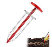 Lot de 2 mini épandeurs de graines, distributeur de graines pour plantes, réutilisable, manuel multifonctionnel, petit outil de jardinage pour jardin