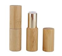 Lot de 2 mini flacons vides pour baume à lèvres 5G pour filles et femmes, maquillage B, argent, 9,1 x 2 cm, Or, 9,1 x 2 cm, 9.1x2cm