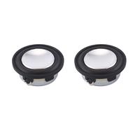 Lot de 2 mini haut-parleurs audio 1 pouce 28 mm 4 ohms 2 W pour home cinéma