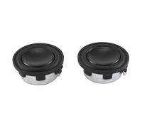 Lot de 2 mini haut-parleurs Bluetooth 1 pouce, 4 ohms, 3 W, 28 mm, gamme complète
