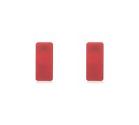 Lot de 2 mini lecteurs de musique compatibles Bluetooth, e-book, vidéo, MP3, MP4, fournitures électroniques, cadeau de remplacement pour Windows XP/Vista/8 Rouge 64 Go