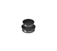 Zenker 9916550 Lot de 2 mini moules à manqué, moule 16 cm et moule 18 cm, mini moule rond, moule à manqué à charnière, moule à gâteau, Acier inoxydable, Noir, 16 cm et 18 cm