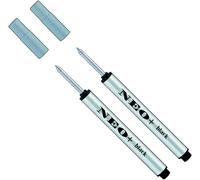 Lot De 2 Minis Recharges Pour Stylo Roller Encre Noire