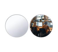 Lot de 2 miroirs de cabine de bureau de 5,6 cm, miroir réglable pour voir derrière vous pour les accessoires de travail, petit miroir amovible pour la sécurité personnelle