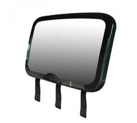 Monsieur Bébé - Lot de 2 Miroirs voiture pour bébé 2 en 1 avec sangles amovibles pour jouets ou accessoires