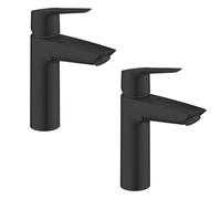 Lot de 2 mitigeurs lavabo GROHE Start noir M