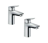 Lot de 2 mitigeurs lavabo Logis 100